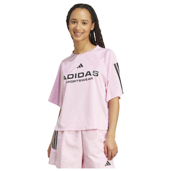 Adidas Γυναικεία κοντομάνικη μπλούζα House of Tiro Tee